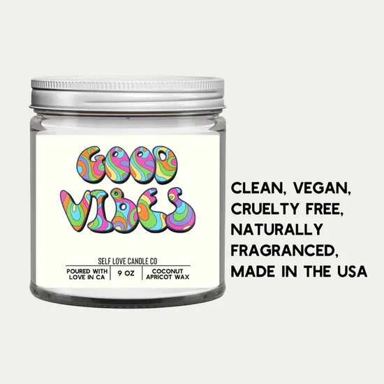 "Good Vibes Only" - 9 Oz Candle