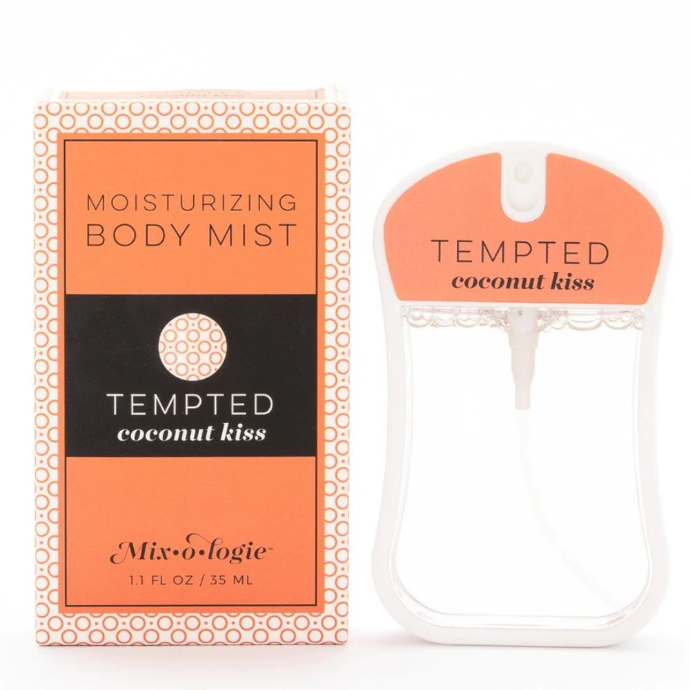 Moisturizing Body Mist - "TEMPTED" (COCONUT KISS) - 35 ML