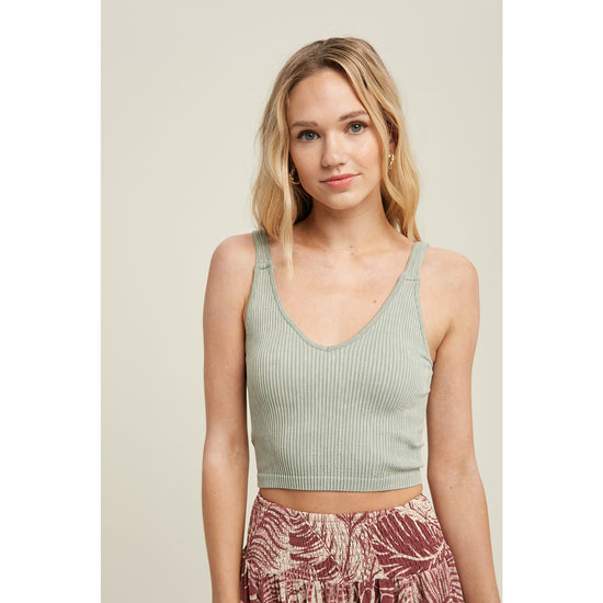 SOFT CHIC SEAMLESS RIBBED BRALETTE