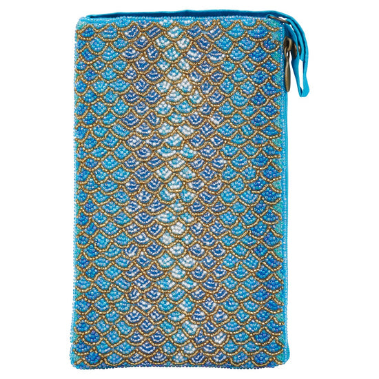 Turquoise Club Bag Mermaid Shimmer Crossbody Handbag