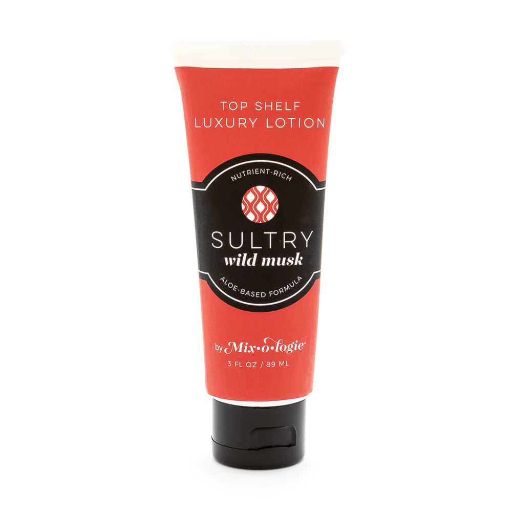 Top Shelf Lotion - "SULTRY" (WILD MUSK) - 3 OZ