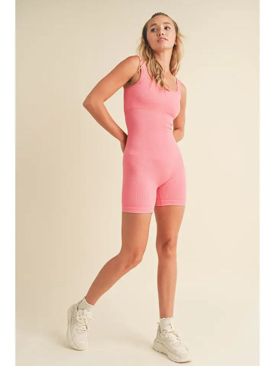Kimberly C Hot Pink Active Wear Jumpsuit&nbsp;