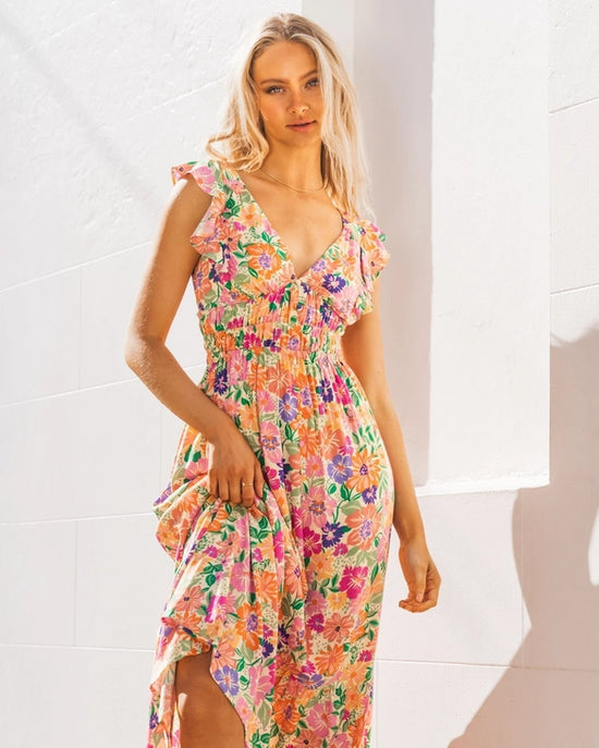 Australia - Celina Back Tie Maxi Dress - Global Fashion House Collection