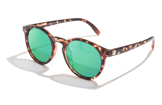 Sunski Dipsea Tortoise Emerald Sunglasses