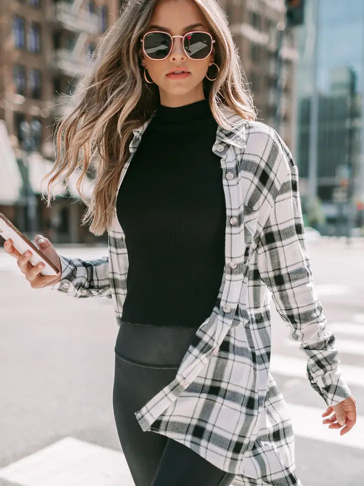 Cute best sale plaid tops